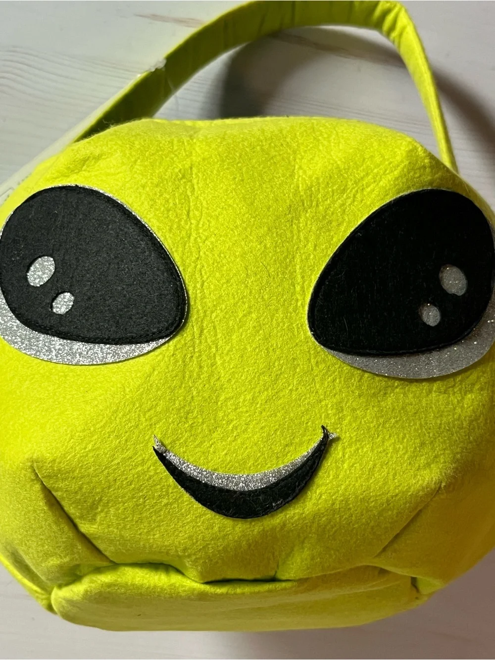 Pottery Barn Alien Felt Kids Trick-or-Treat Bag